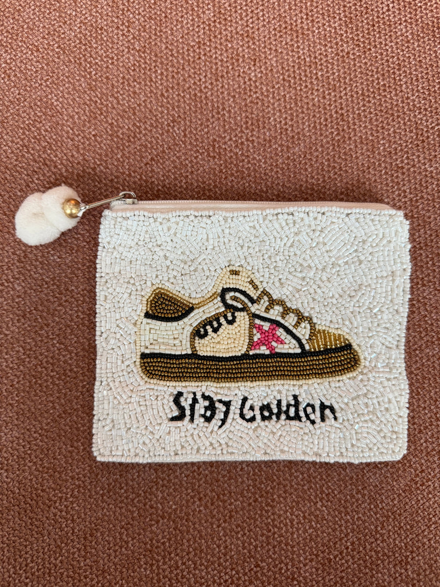 STAY GOLDEN COIN BAG