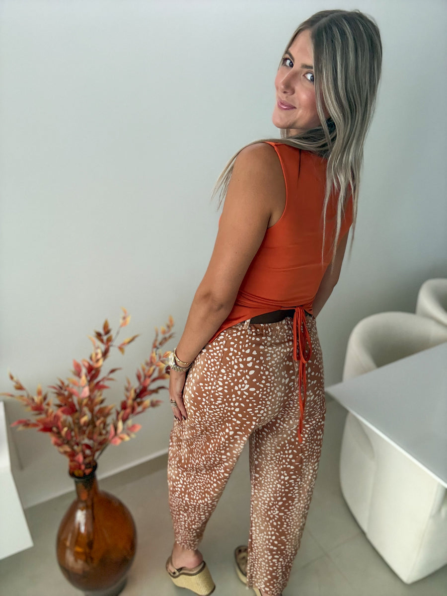 WHISKY STRETCHY BLOUSE