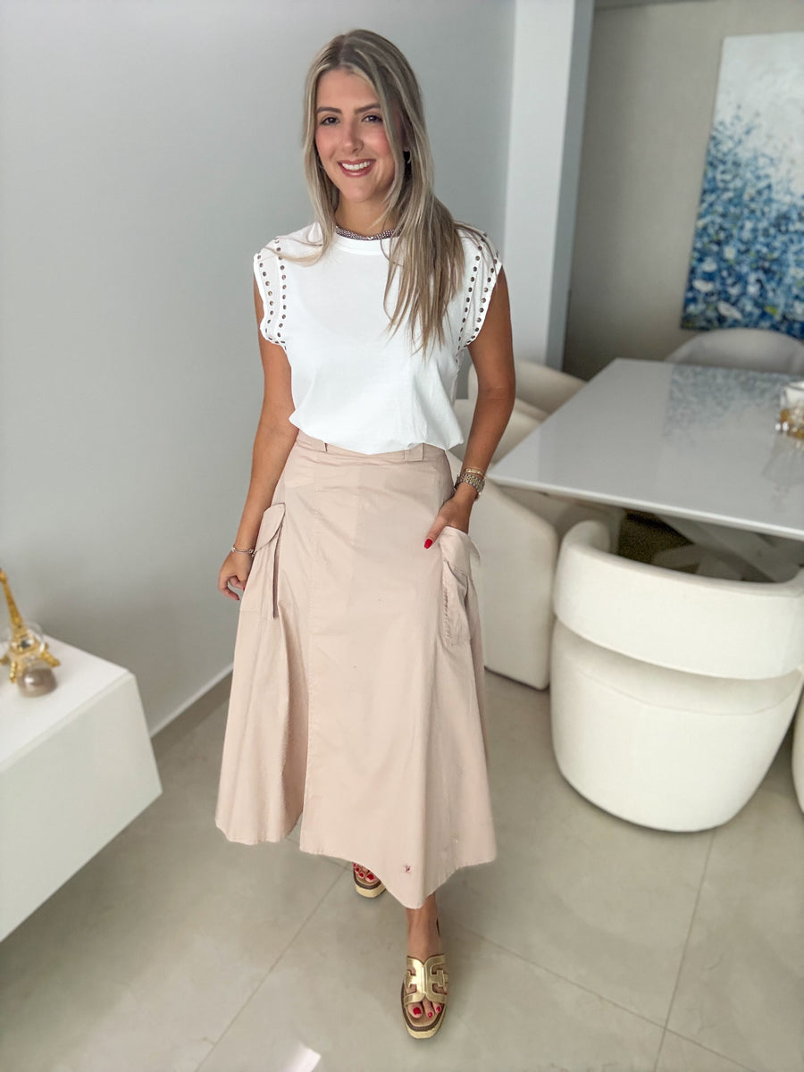 POCKET MAXI SKIRT