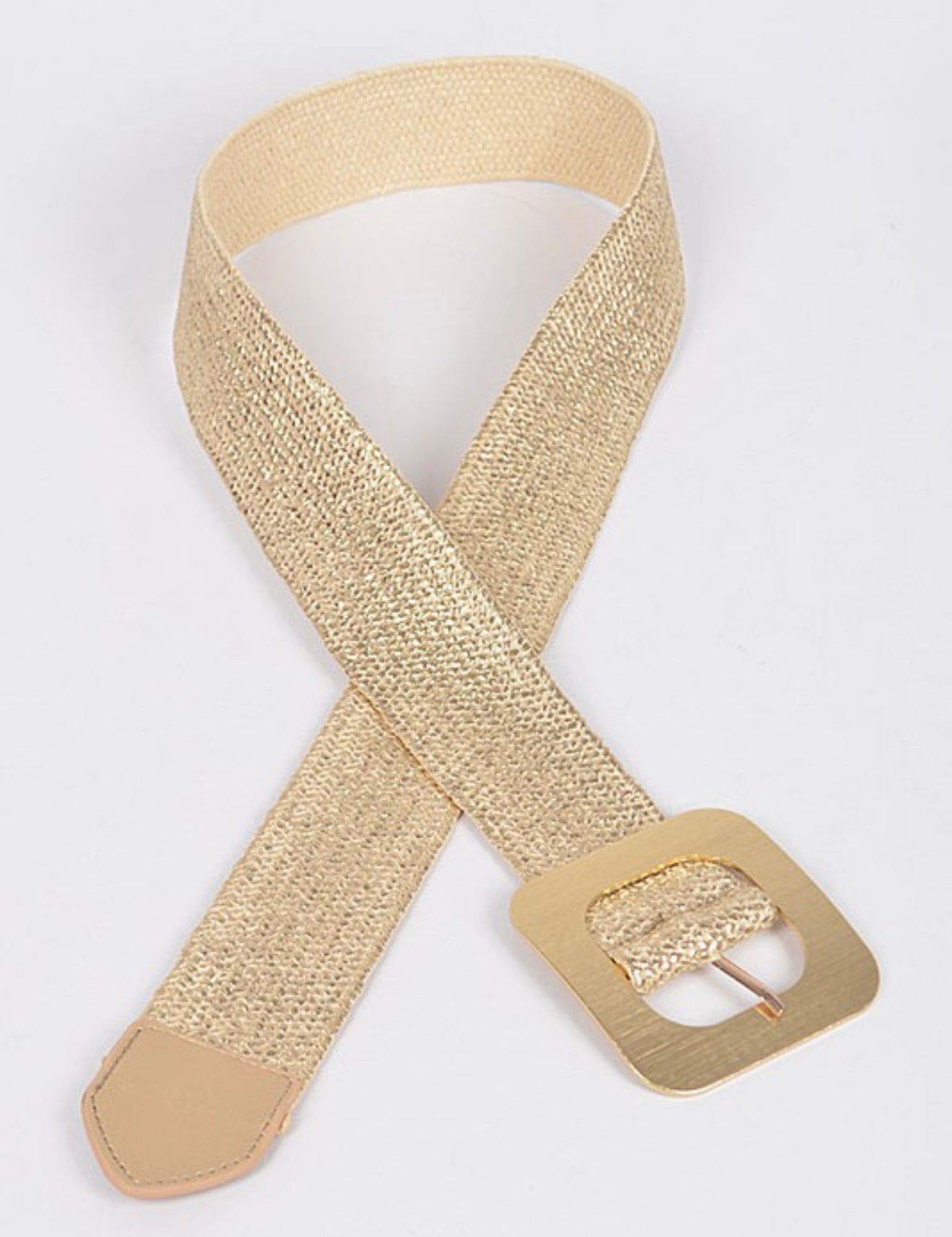 METALLIC STRETCH BELT