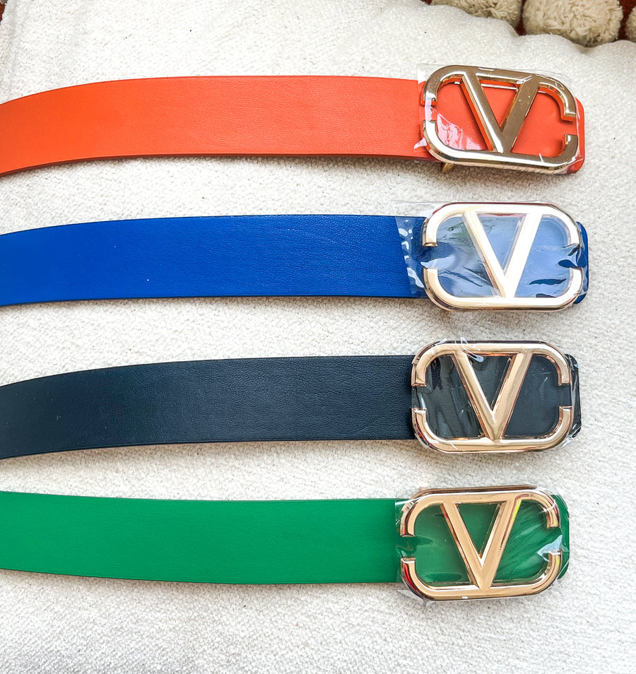 V BUCKE BELT