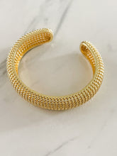 Load image into Gallery viewer, GOLD CUFF BRACELET

