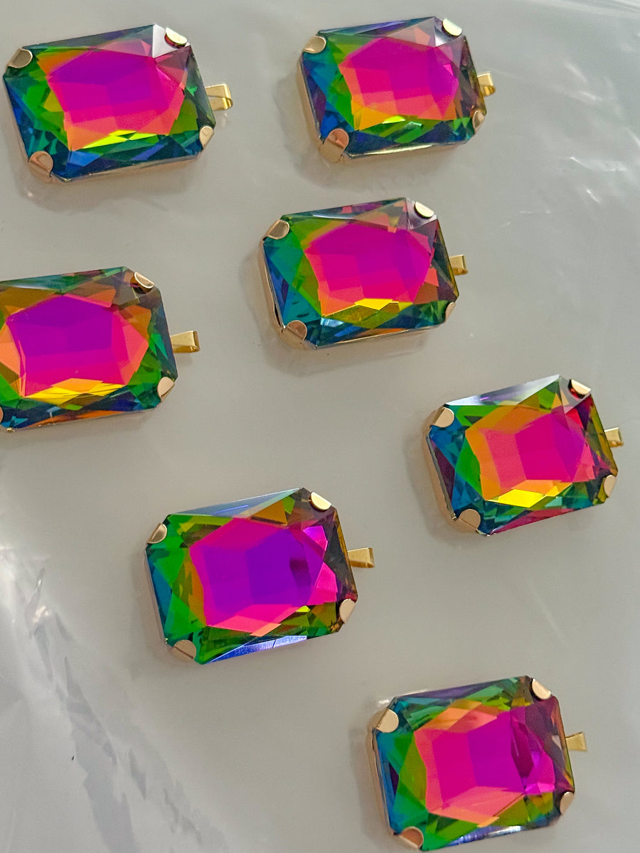 CHUNKY GEM LONG NECKLACE