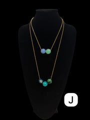 GUMBALL LAYERED NECKLACE SET