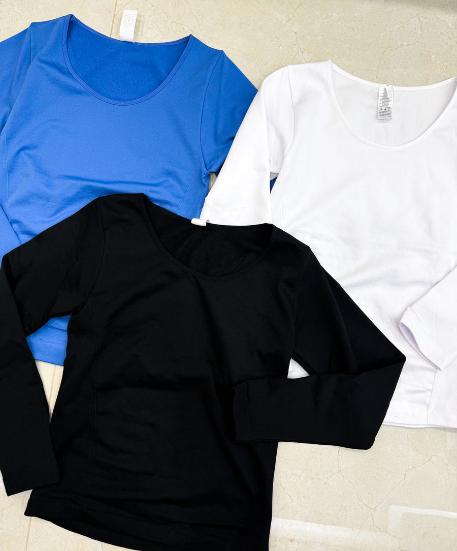FLEECE BASIC TOPS
