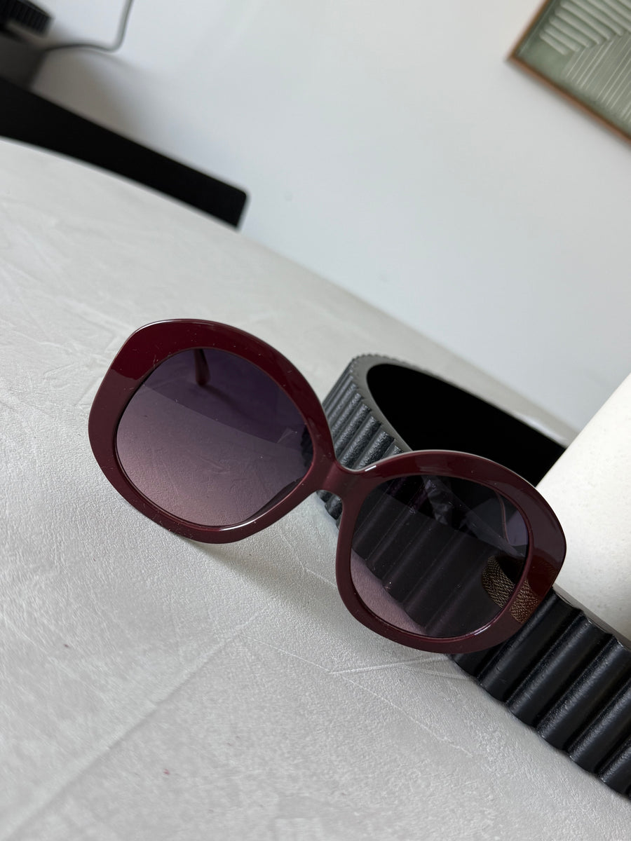 BURGUNDY SUNGLASSES