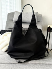 *PRE-ORDER* BLACK NYLON STUDDED BAG/CROSSBODY