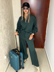 FOREST GREEN TRAVEL SET
