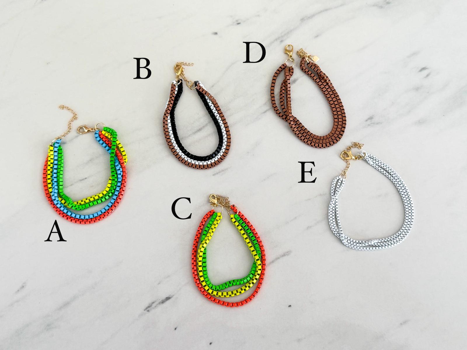 LAYERED BRACELETS