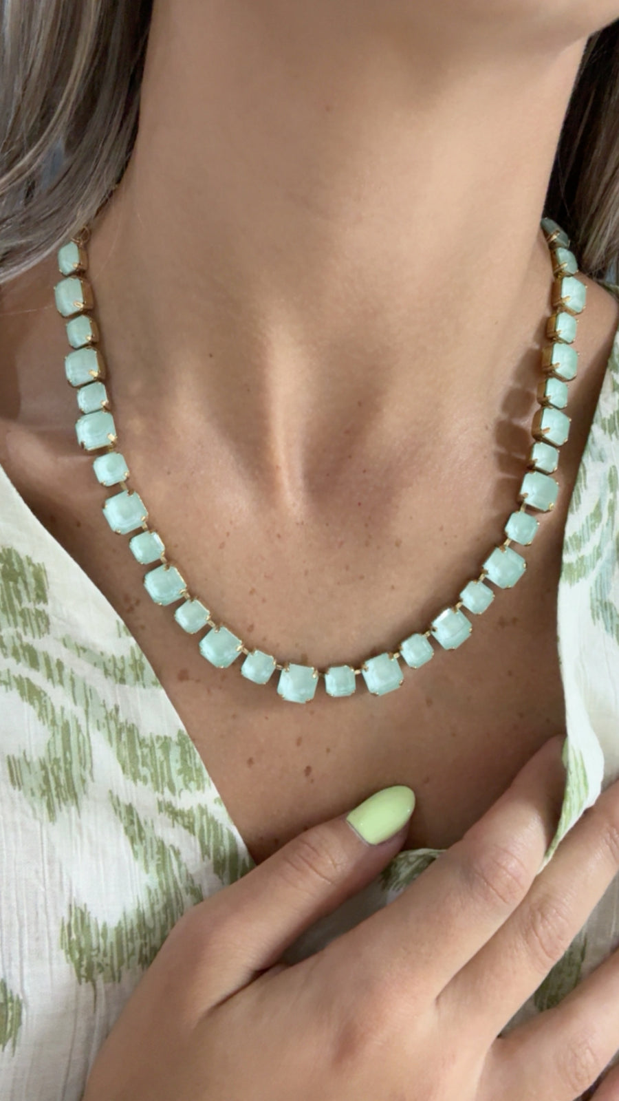 JADIA NECKLACE IN ULTRA MINT