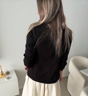 BLACK TAILORED BLAZER