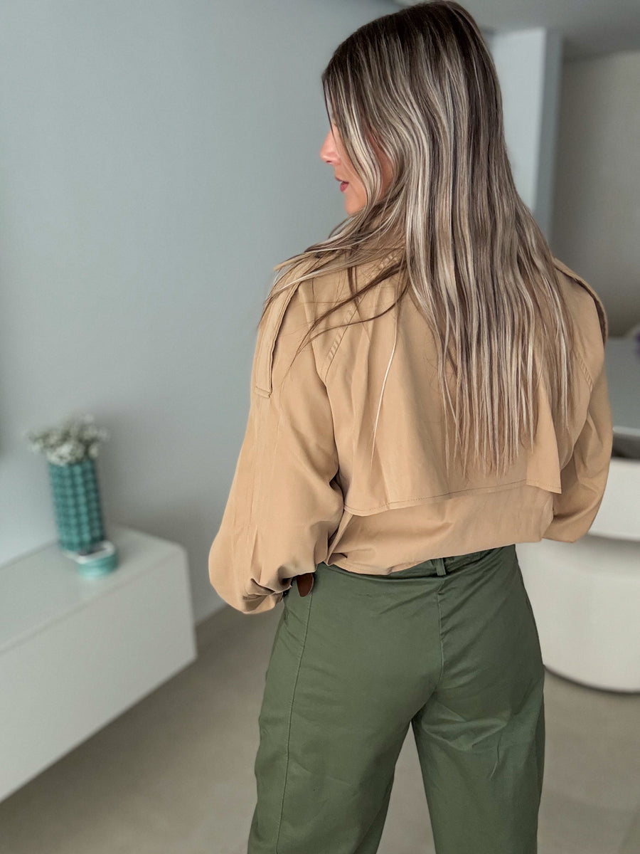 KHAKI CASUAL JACKET