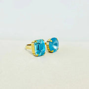 JANEL RING IN BLUE
