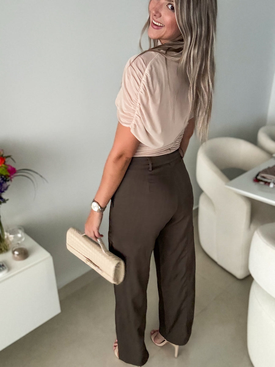 DARK OLIVE CARGO PANTS