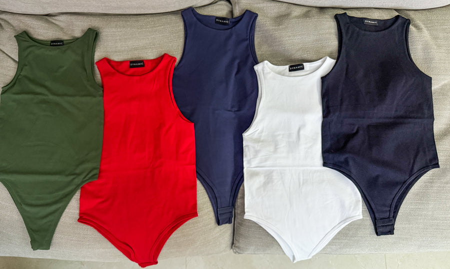 ONE SIZE SLEEVELESS BODYSUIT
