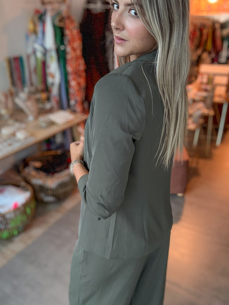 OLIVE BLAZER