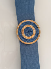 BLUE DENIM BELT