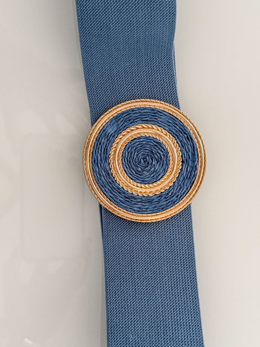 BLUE DENIM BELT