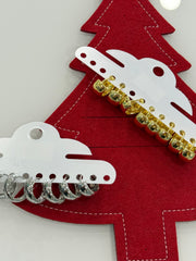 GLOSSY CLASSIC HUGGIES EARRINGS