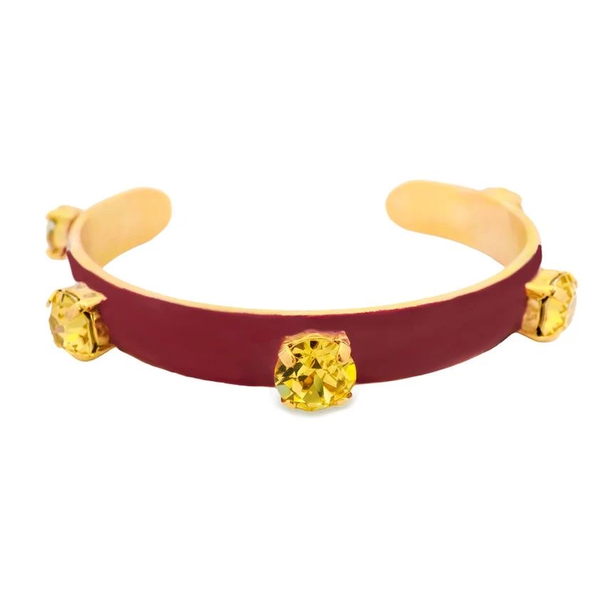 KENNEDY CUFF IN BURGUNDY