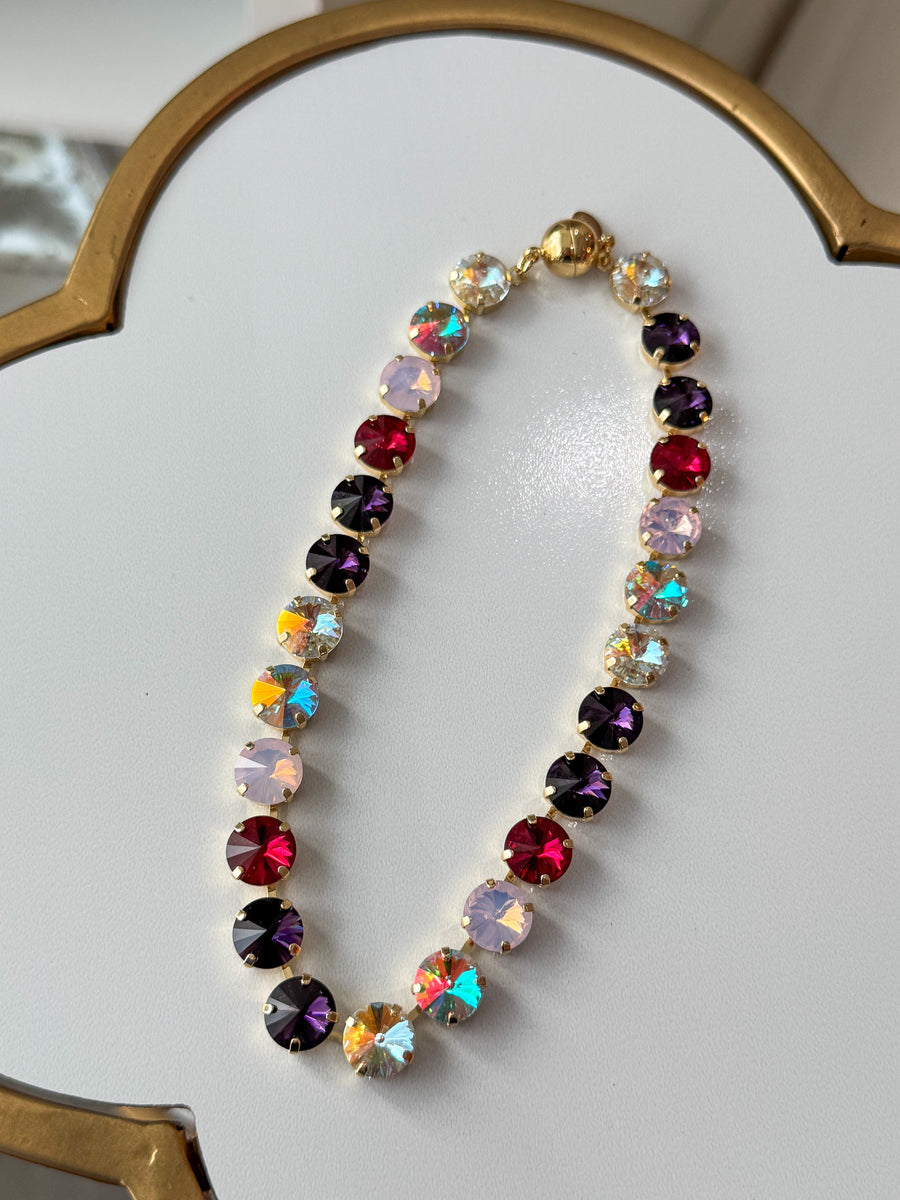 MULTI MIX SWAROVSKI NECKLACE