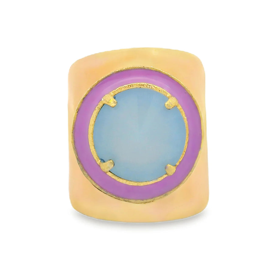 MEGA DAKOTA RING IN PEACHFUZZ