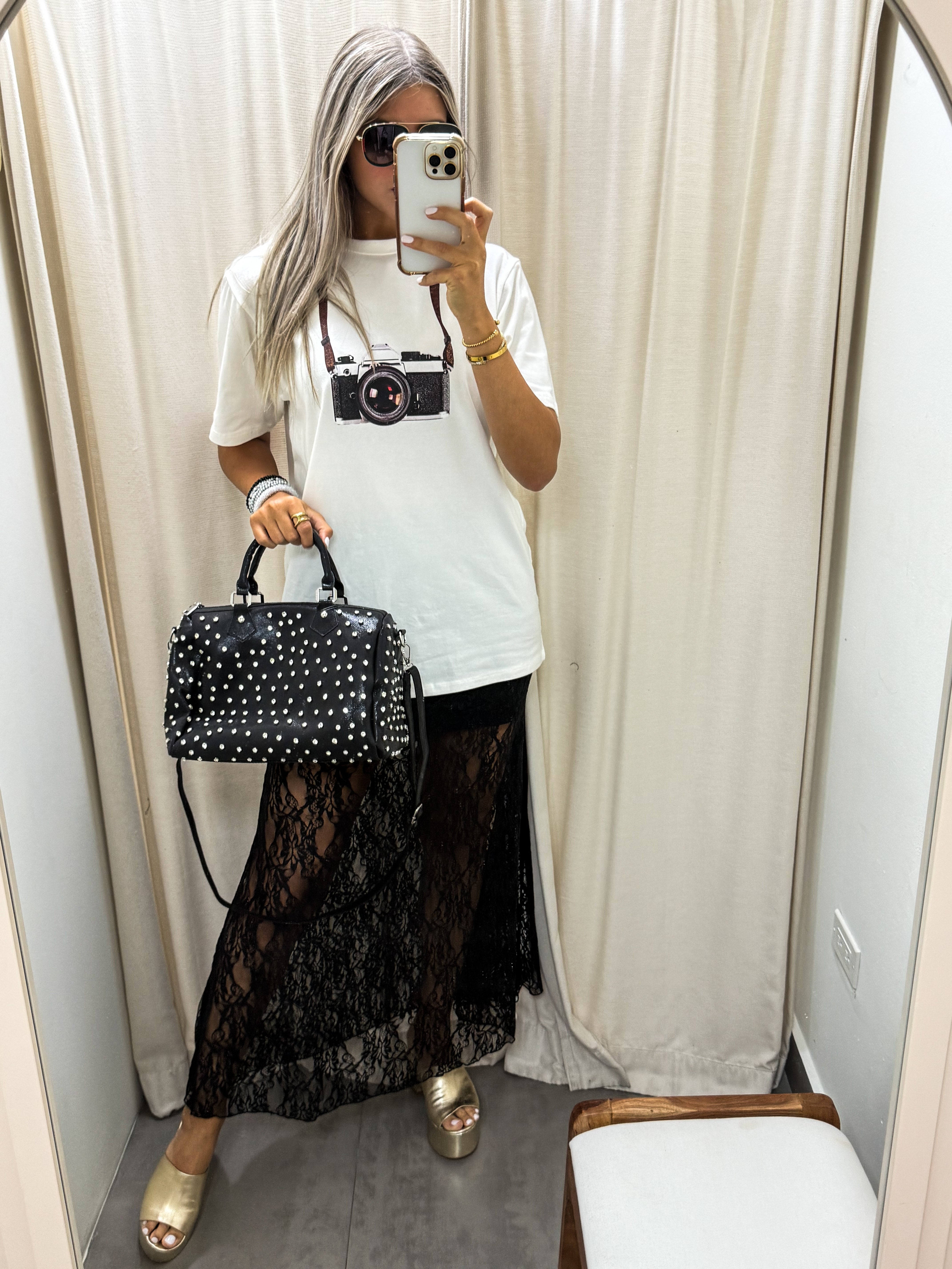 RHINESTONES STUDDED BAG/CROSSBODY