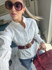 BURGUNDY SUNGLASSES