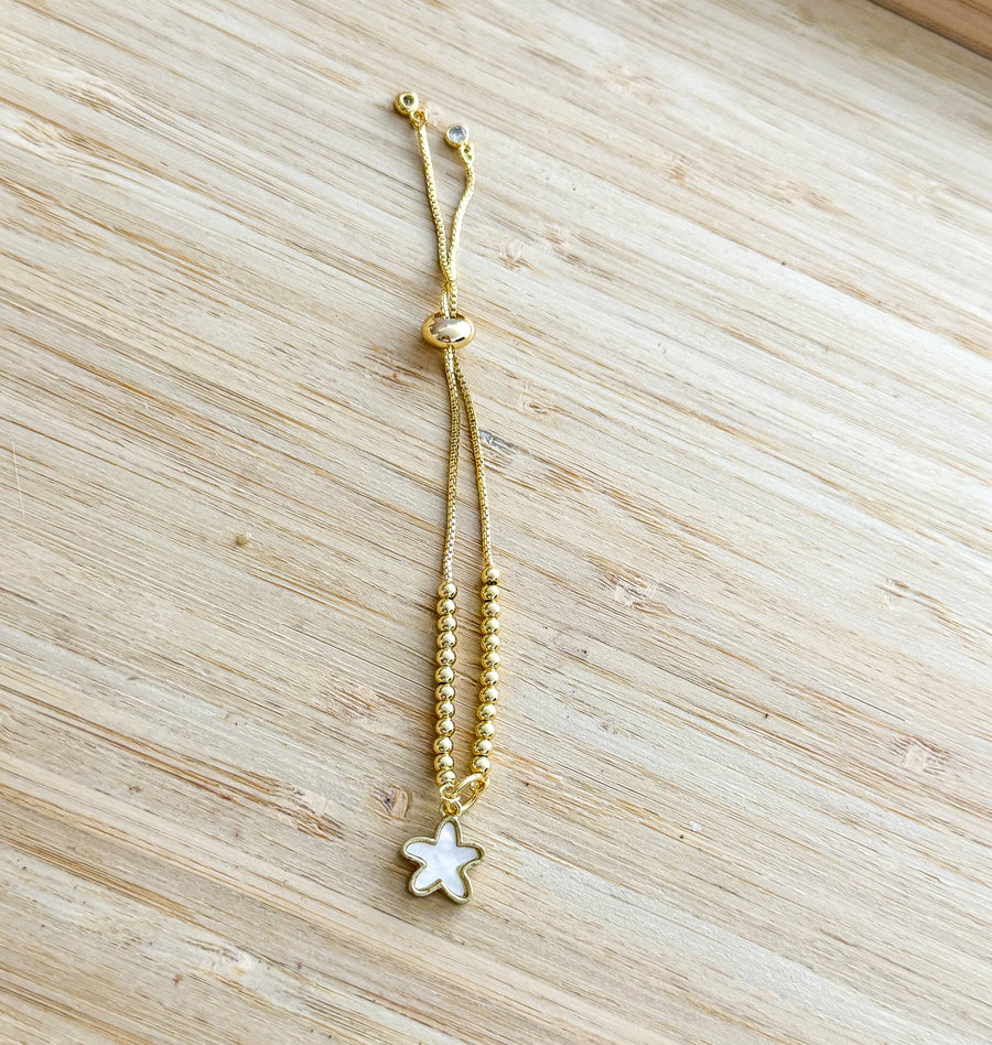 REVERSIBLE STARFISH ADJUSTABLE BRACELET