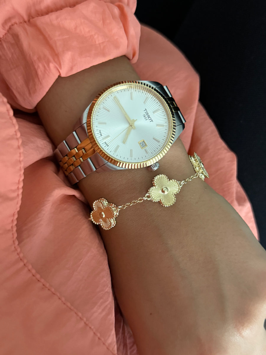 GOLD CLOVER BRACELET