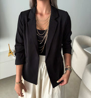 BLACK TAILORED BLAZER