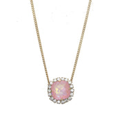 CAMBRIE NECKLACE IN LIGHT PINK