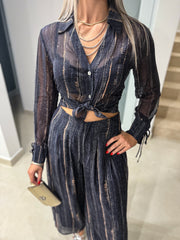 NAVY DENIM ILLUSION SET