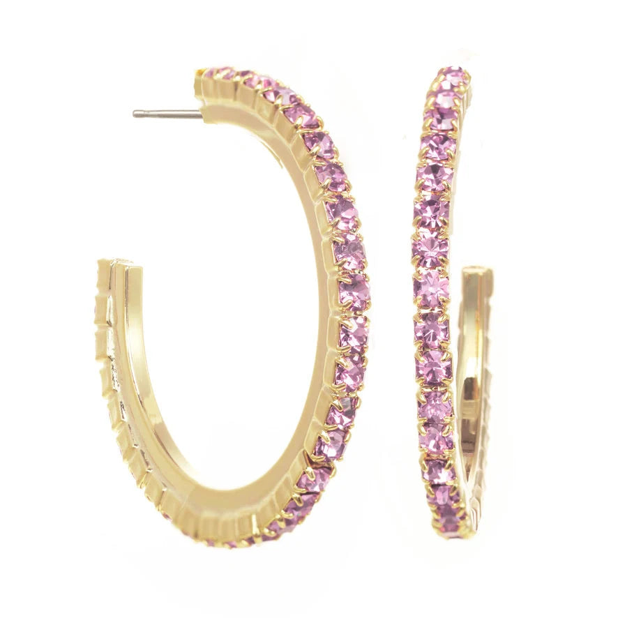 SLIM HOOP EARRINGS