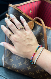 SEMIPRECIOUS MULTICOLOR BRACELET
