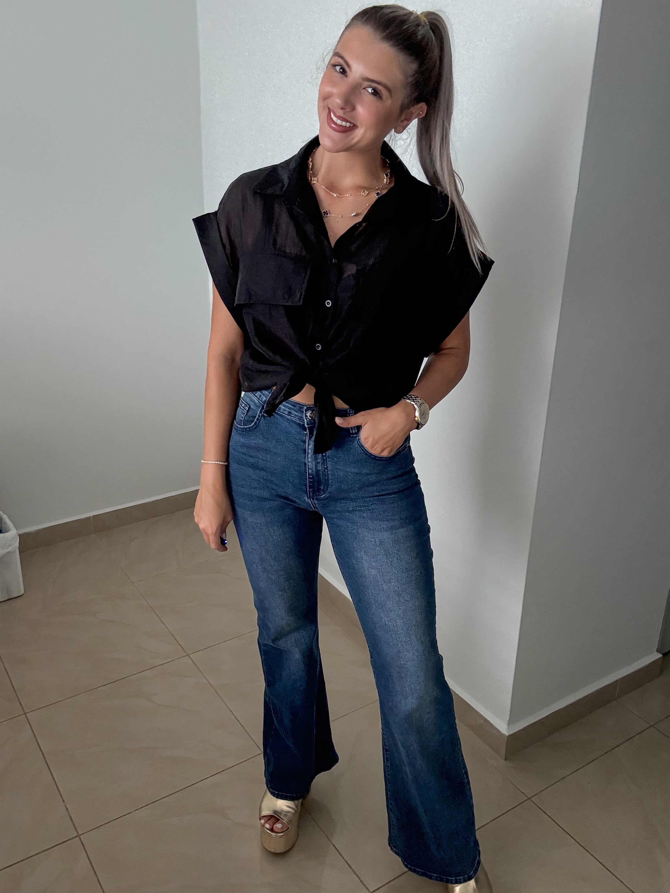 POCKET BLOUSE
