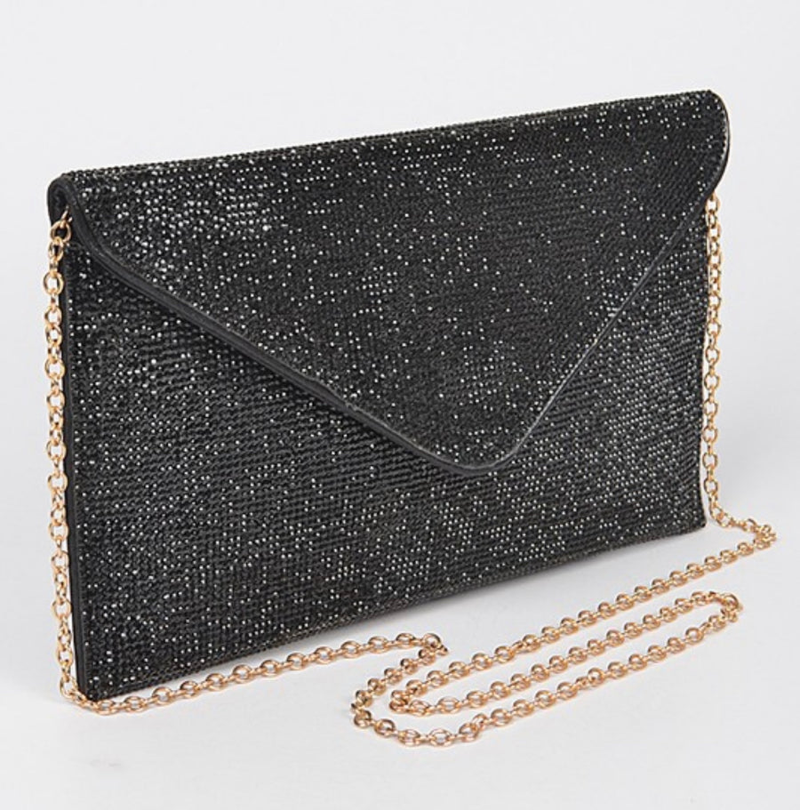 RHINESTONE CLUTCH