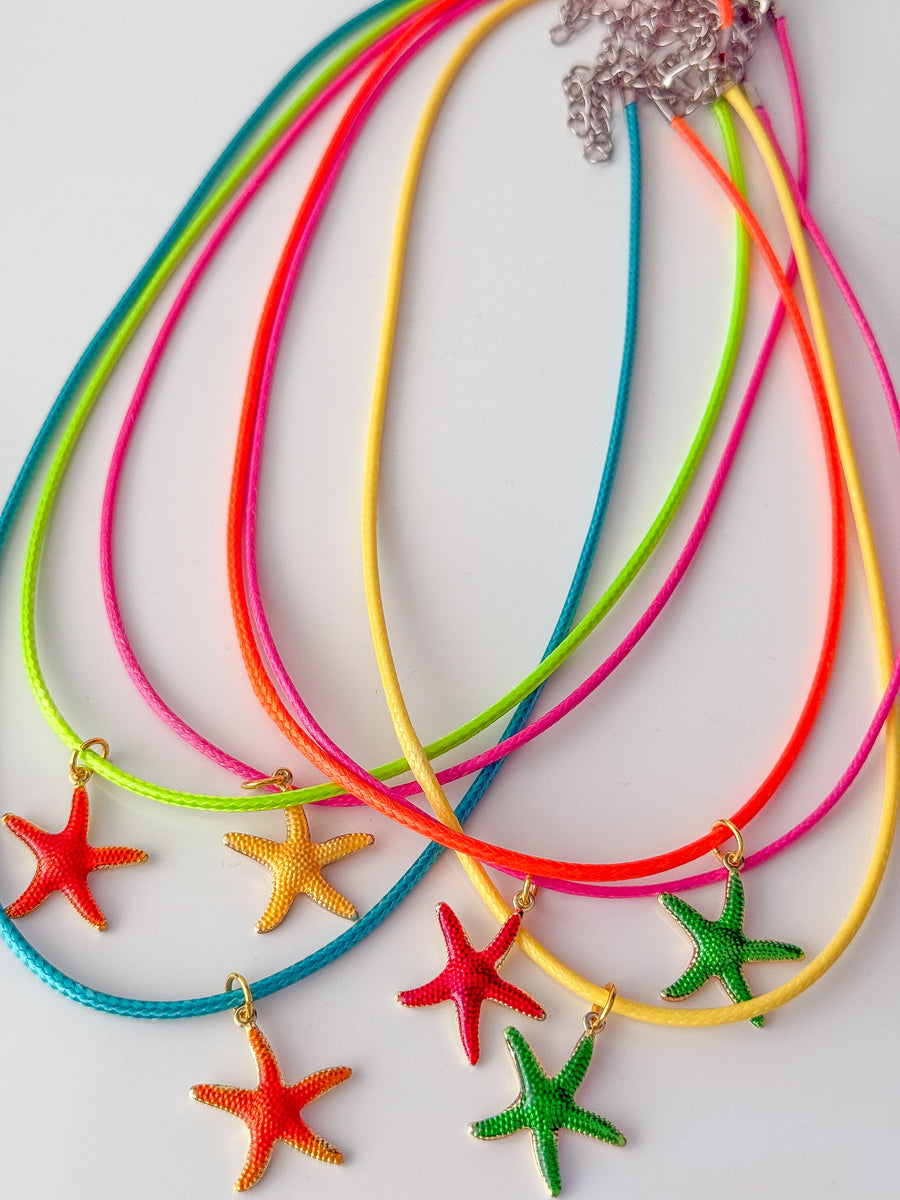 STARFISH NEON NECKLACES