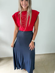 PIA DENIM MAXI SKIRT/DRESS