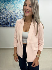 BLUSH PINK TAILORED BLAZER