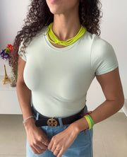 SHORT SLEEVE BODYSUIT