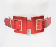 TWO BUCKLE ELASTIC BELT
