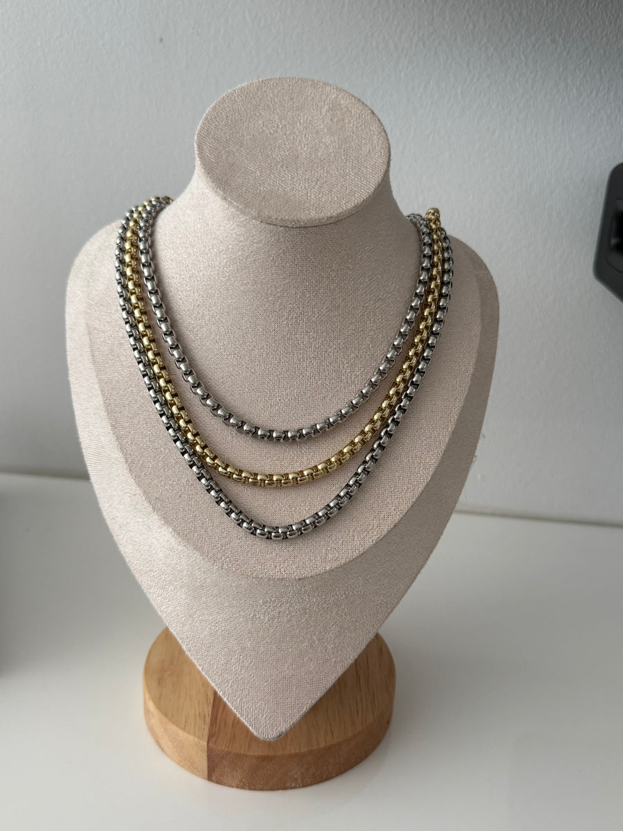 TWO TONE CHUKY NECKLACE COLLAB