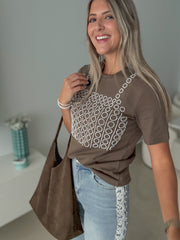 OLIVE PEARL T-SHIRT