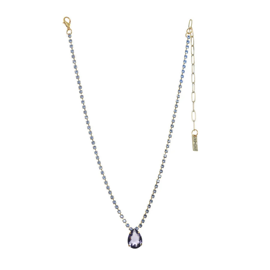 MILLI NECKLACE IN TANZANITE / LIGHT SAPPHIRE