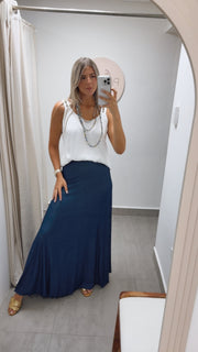 PIA DENIM MAXI SKIRT/DRESS