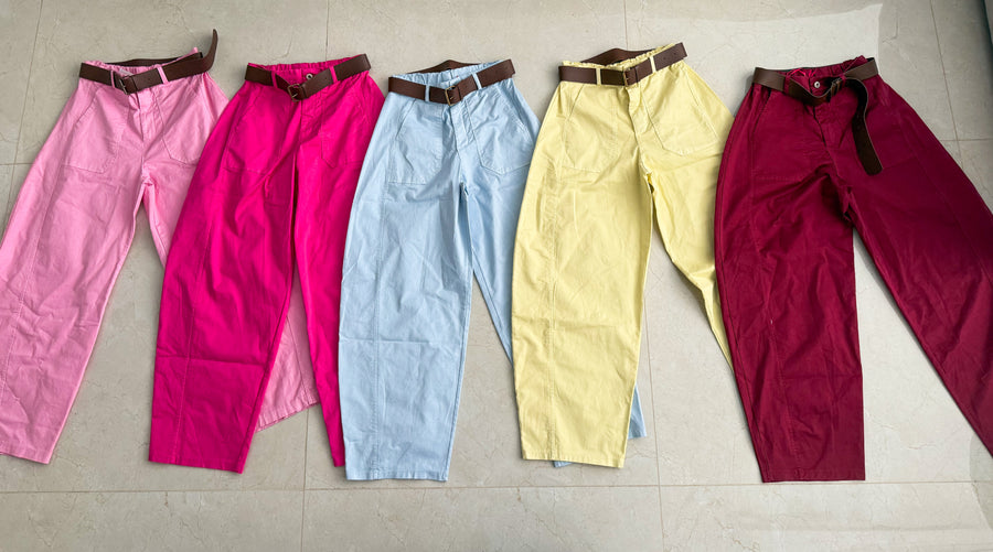 BARREL STRETCHY JEANS