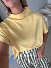 MOCK NECK BLOUSES
