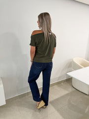 STRETCHY ELEGANT ONE SHOULDER BLOUSES