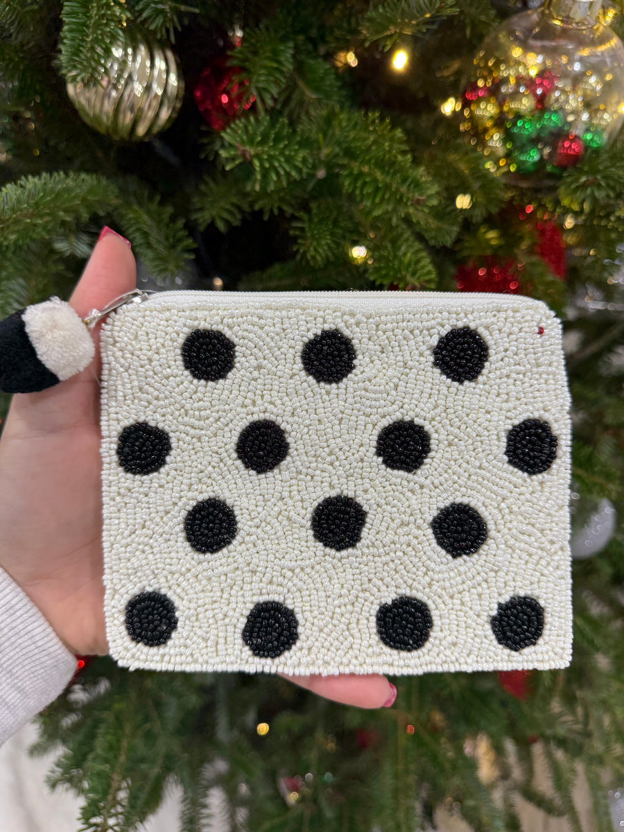 POLKA DOT COIN BAG